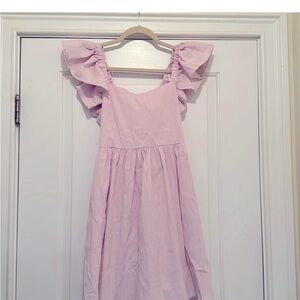 light purple summer dress